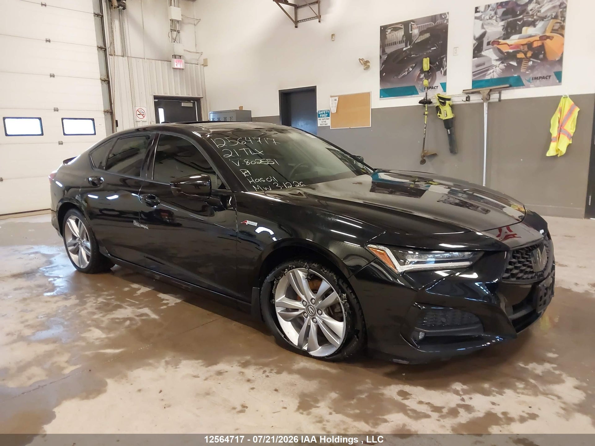 2021 ACURA TLX A-SPEC — VIN 19UUB6F59MA802551 — Theft damage — salvage auction photo — TrueBid 2021 ACURA TLX A-SPEC — VIN 19UUB6F59MA802551 — Theft damage — salvage auction photo — TrueBid