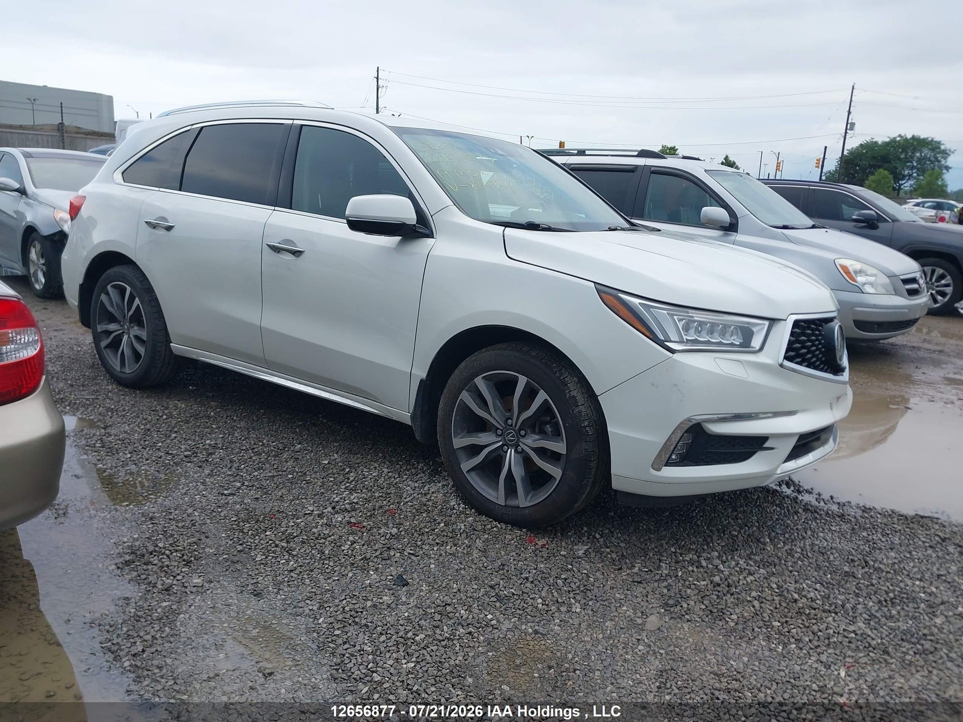 2019 ACURA MDX ELITE — VIN 5J8YD4H81KL804741 — Theft & Left Side damage — salvage auction photo — TrueBid 2019 ACURA MDX ELITE — VIN 5J8YD4H81KL804741 — Theft & Left Side damage — salvage auction photo — TrueBid