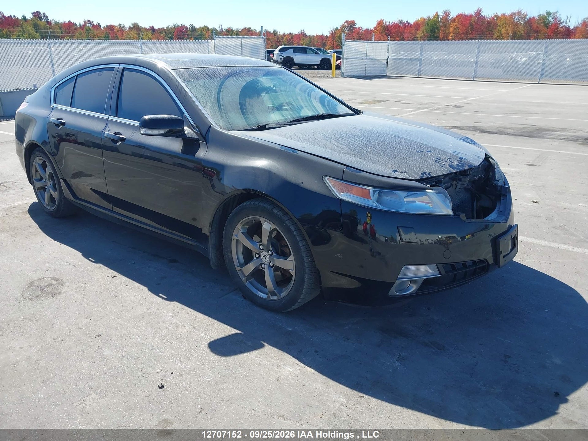 2010 ACURA TL — VIN 19UUA9F25AA801211 — Front & Right Side damage — salvage auction photo — TrueBid