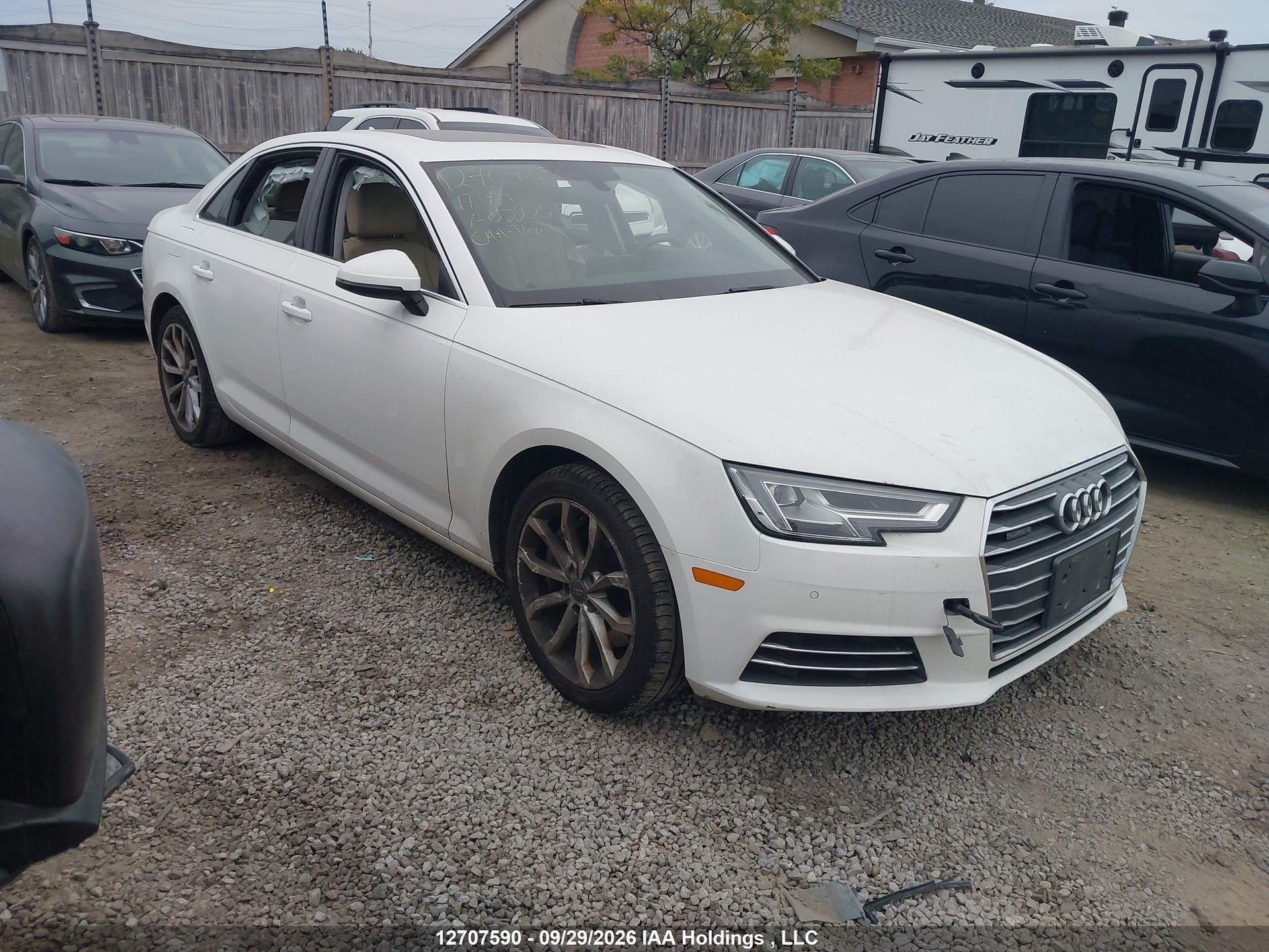 2017 AUDI A4 PROGRESSIV — VIN WAUBNAF48HN022253 — Left Side & Right Side damage — salvage auction photo — TrueBid 2017 AUDI A4 PROGRESSIV — VIN WAUBNAF48HN022253 — Left Side & Right Side damage — salvage auction photo — TrueBid