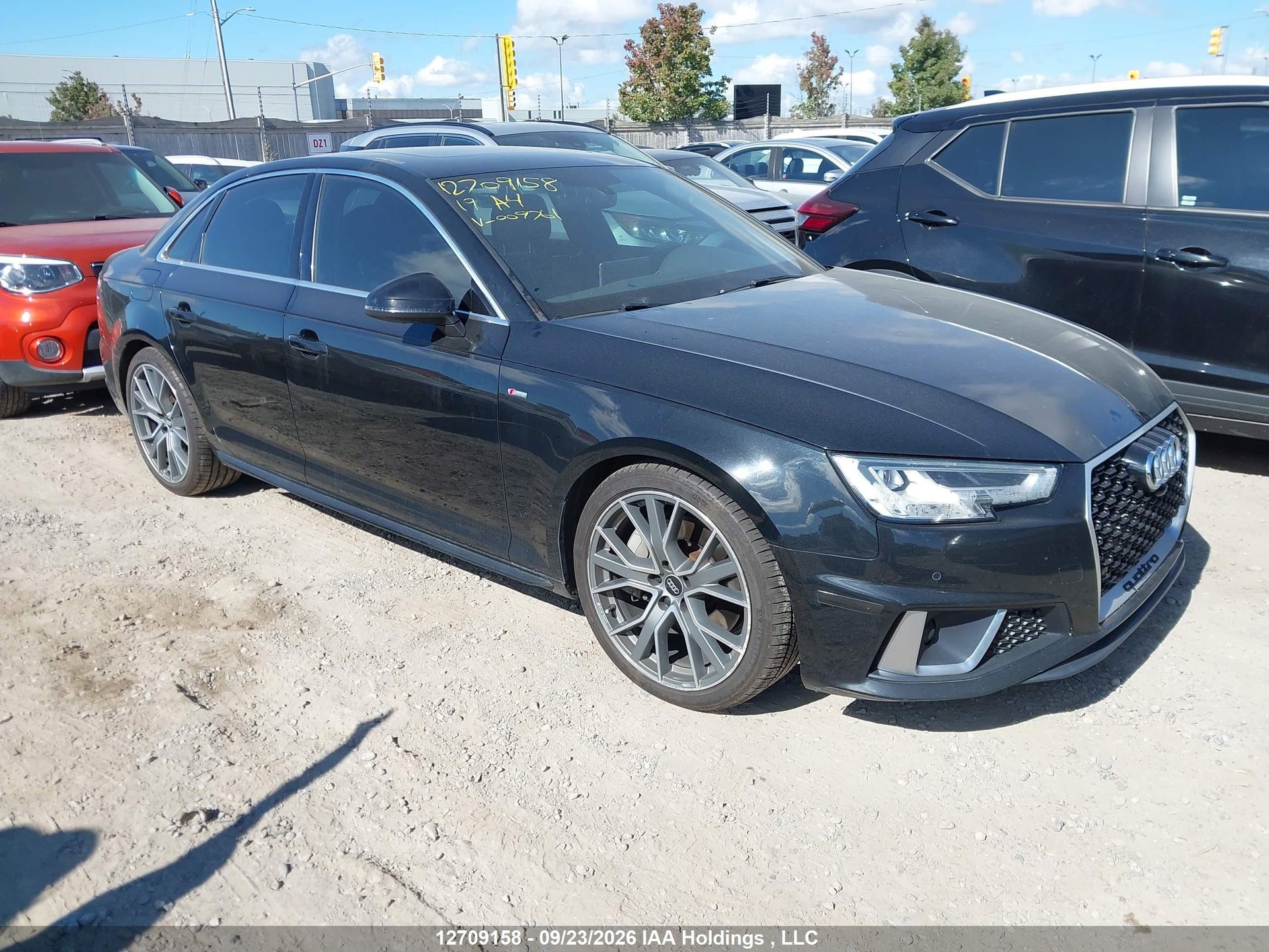 2019 AUDI A4 PRESTIGE — VIN WAUFNAF46KA009761 — Hail damage — salvage auction photo — TrueBid 2019 AUDI A4 PRESTIGE — VIN WAUFNAF46KA009761 — Hail damage — salvage auction photo — TrueBid