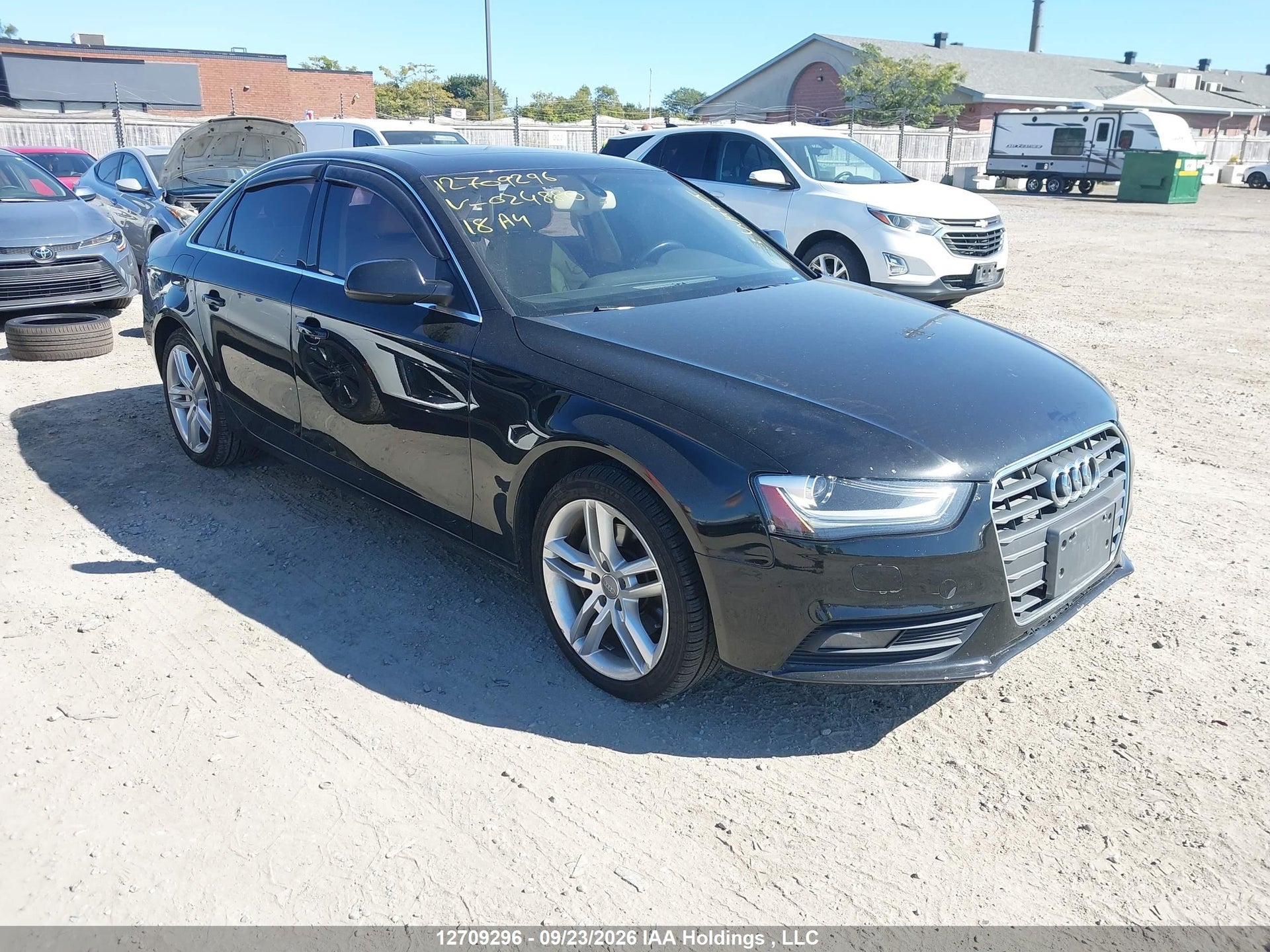 2013 AUDI A4 2.0T PREMIUM — VIN WAUFFCFL7DN024880 — Water damage — salvage auction photo — TrueBid 2013 AUDI A4 2.0T PREMIUM — VIN WAUFFCFL7DN024880 — Water damage — salvage auction photo — TrueBid