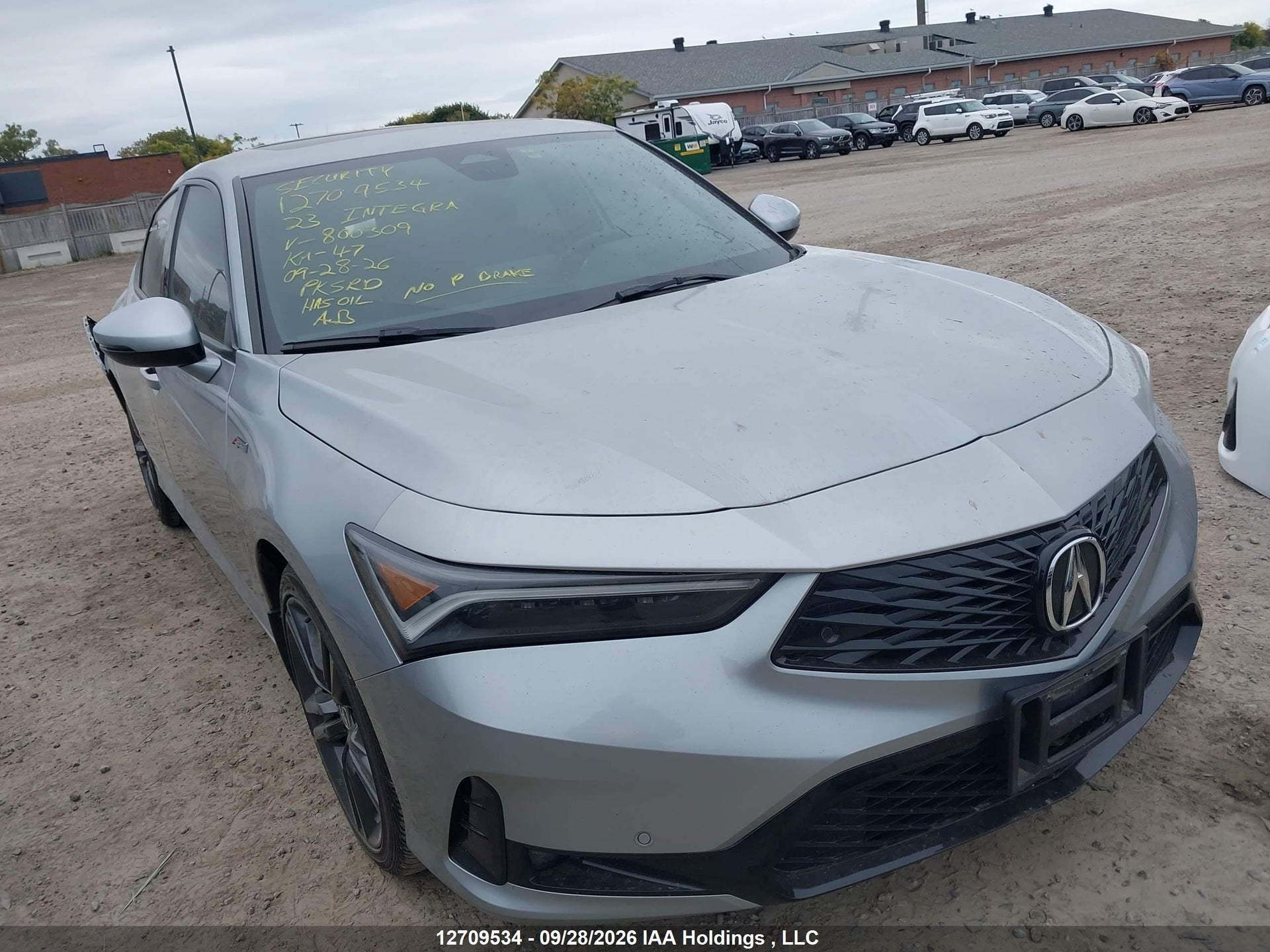 2023 ACURA INTEGRA ELITE A-SPEC — VIN 19UDE4G73PA800309 — Rear & Roof Damage damage — salvage auction photo — TrueBid 2023 ACURA INTEGRA ELITE A-SPEC — VIN 19UDE4G73PA800309 — Rear & Roof Damage damage — salvage auction photo — TrueBid