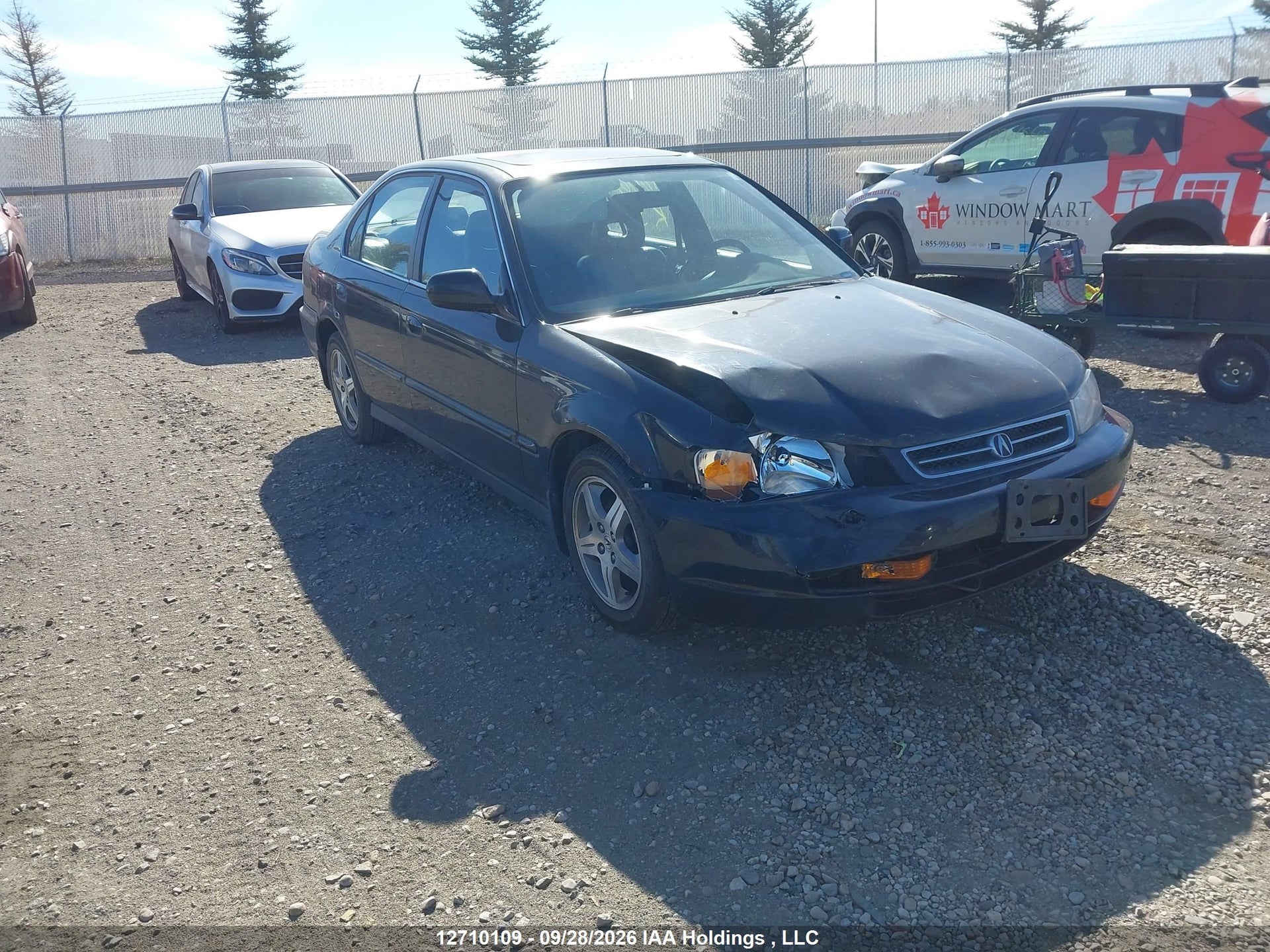 1999 ACURA 1.6EL PREMIUM — VIN 2HHMB4679XH905265 — Front & Right Front damage — salvage auction photo — TrueBid 1999 ACURA 1.6EL PREMIUM — VIN 2HHMB4679XH905265 — Front & Right Front damage — salvage auction photo — TrueBid
